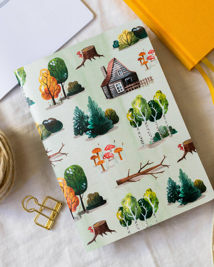 Notatbok | Cottage in the Woods | A5