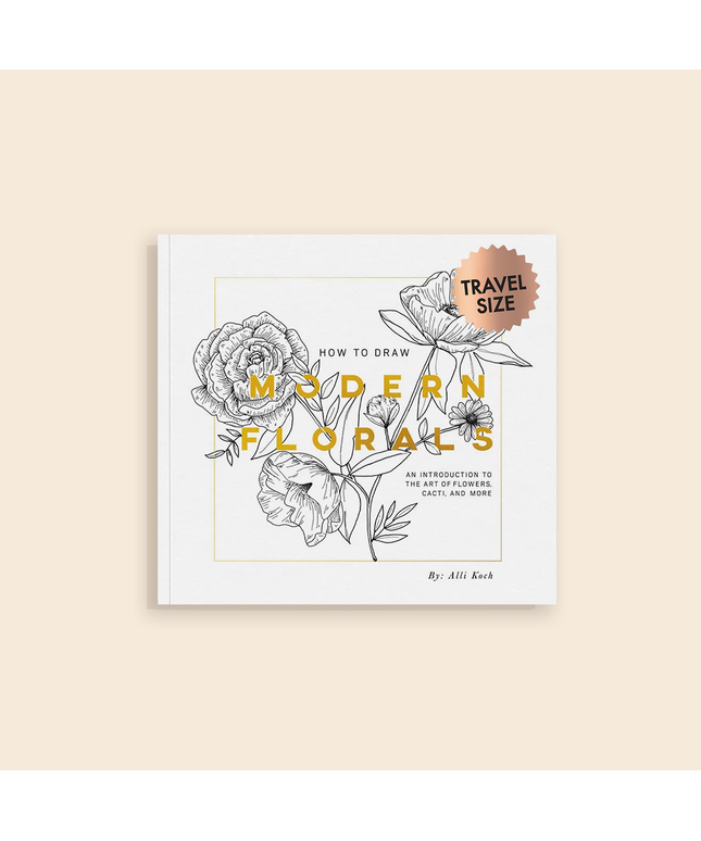 How to Draw Modern Florals - Mini Utgave