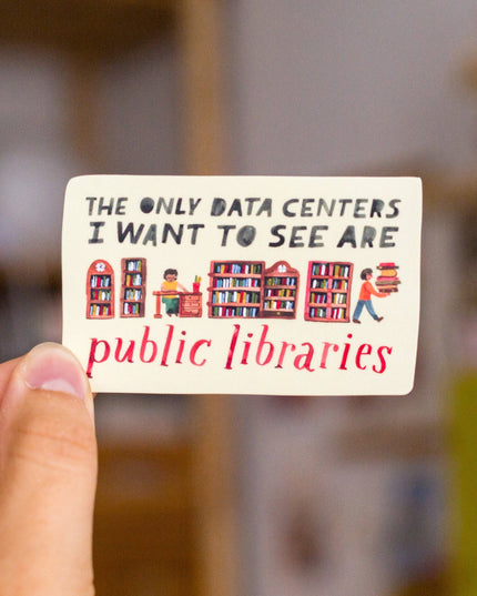 Vinyl Klistremerke | Libraries