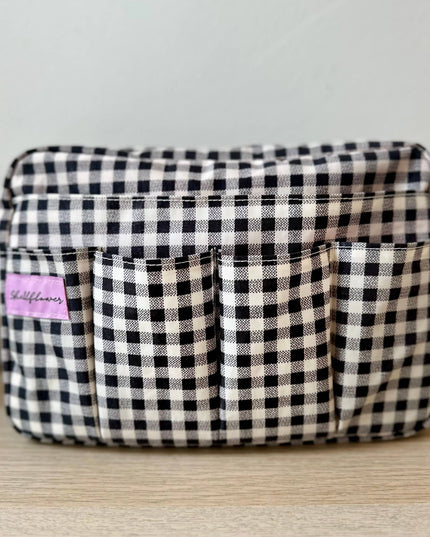 Gingham Journal Pouch | Journaling Veske