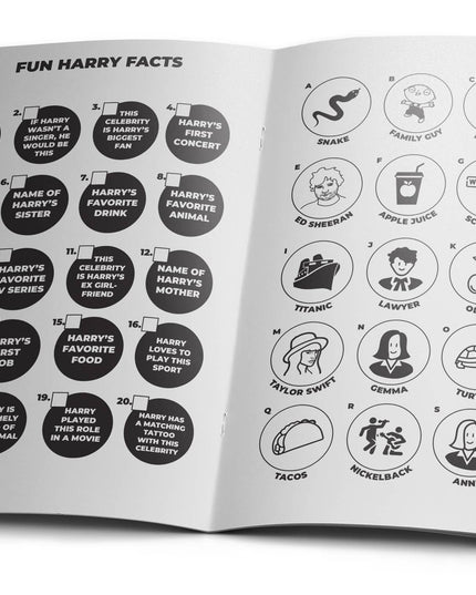 Harry Activity Book A5