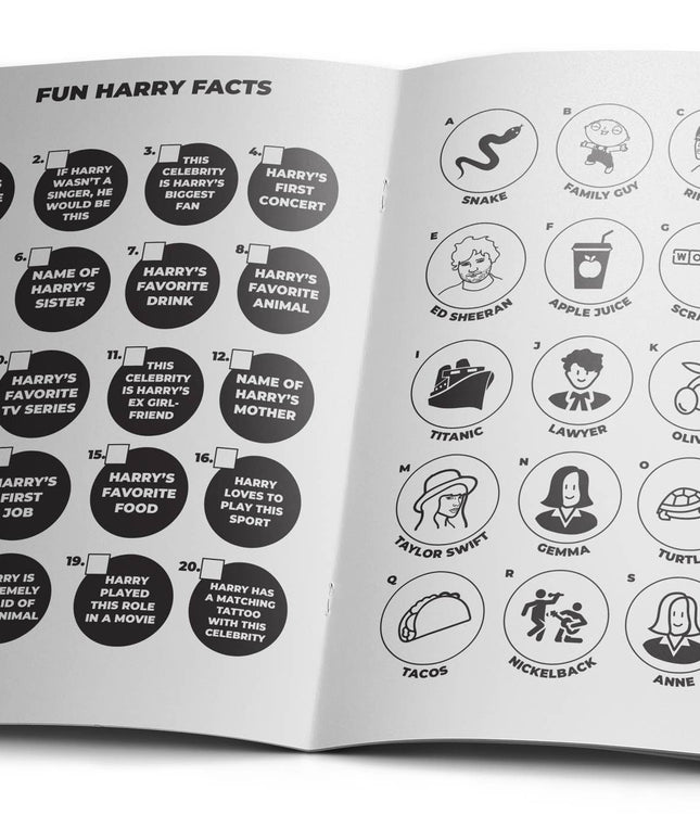 Harry Activity Book A5