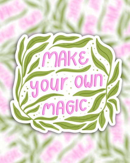 Vinyl Klistremerke- Make your own magic