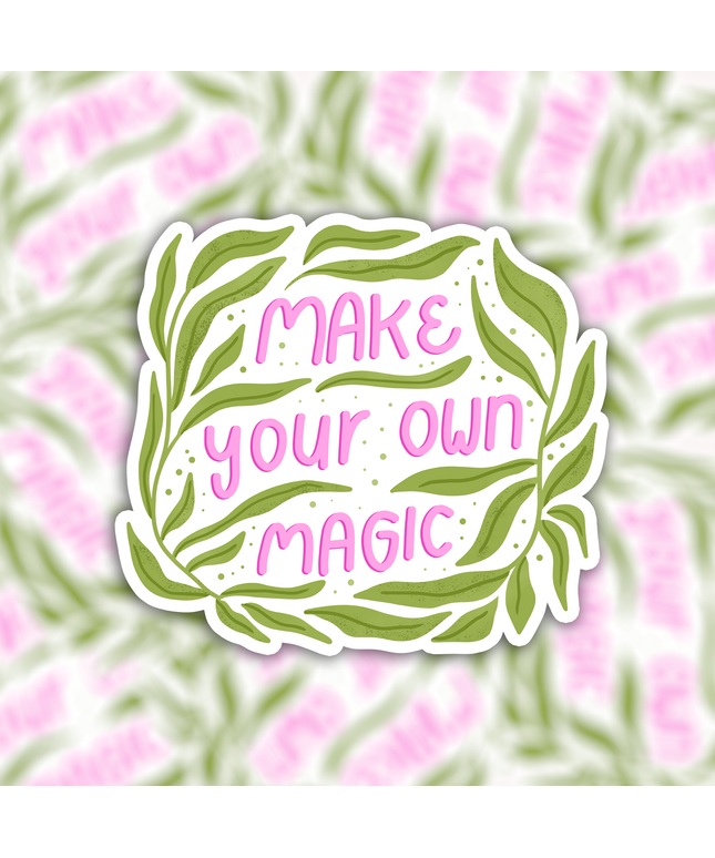 Vinyl Klistremerke- Make your own magic