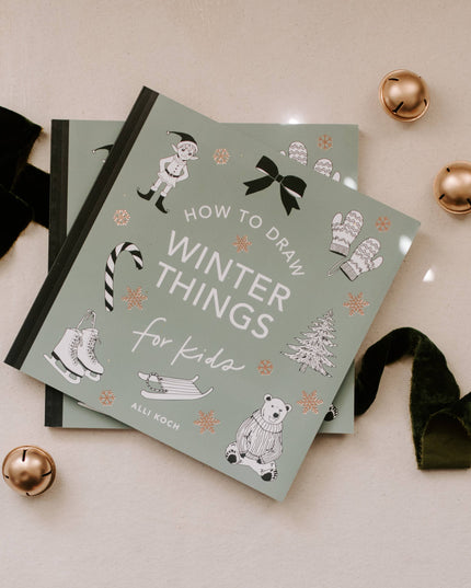 Winter Things: How to Draw Books for Kids