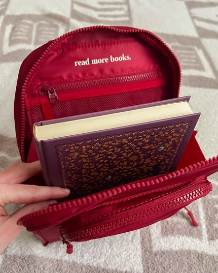 The Bookish Crossbody: Cinnamon
