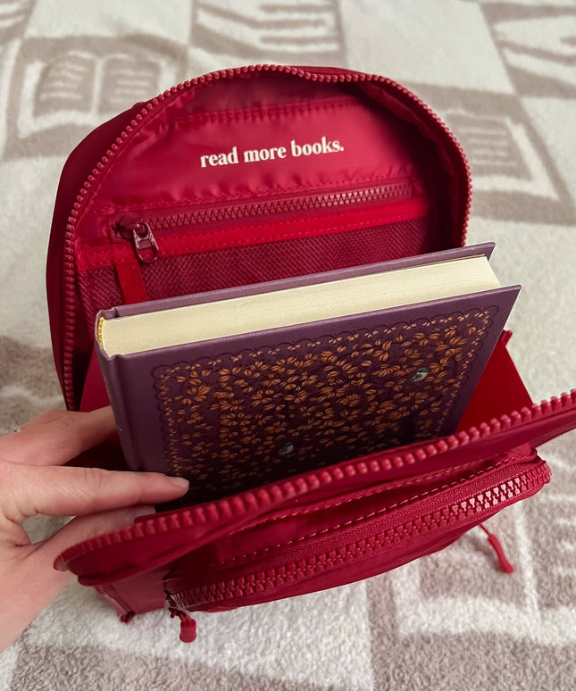 The Bookish Crossbody: Cinnamon