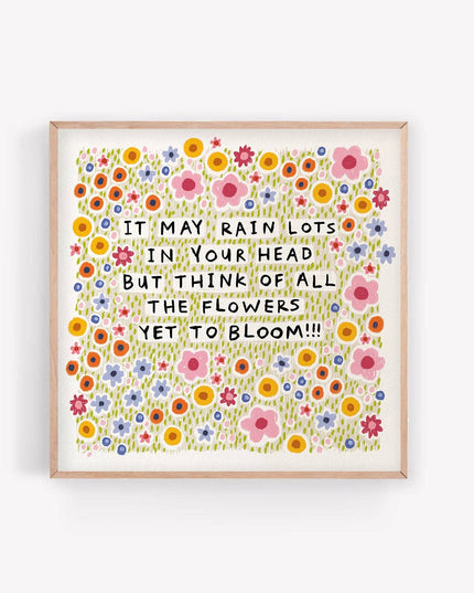 Plakat | Flowers Yet To Bloom | A5