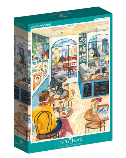 Puslespill 2000 Brikker - London Cafe