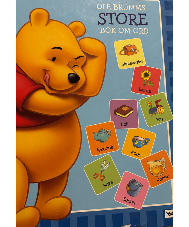 Disney - Ole Brumms store bok om ord