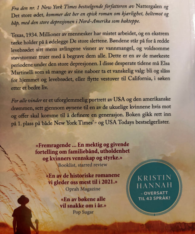 Hannah, Kristin: For alle vinder