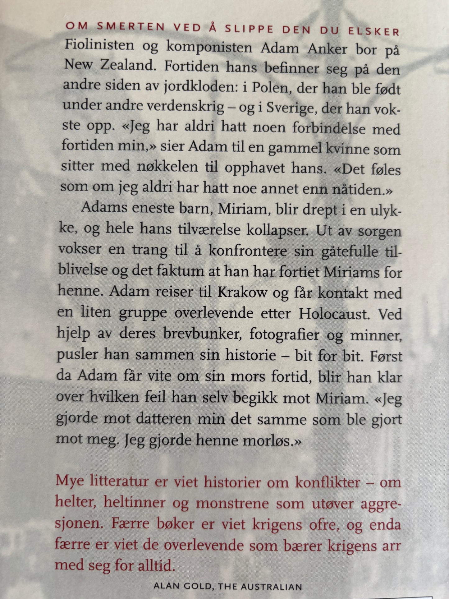 Olsson, Linda: Taushetens konsekvenser