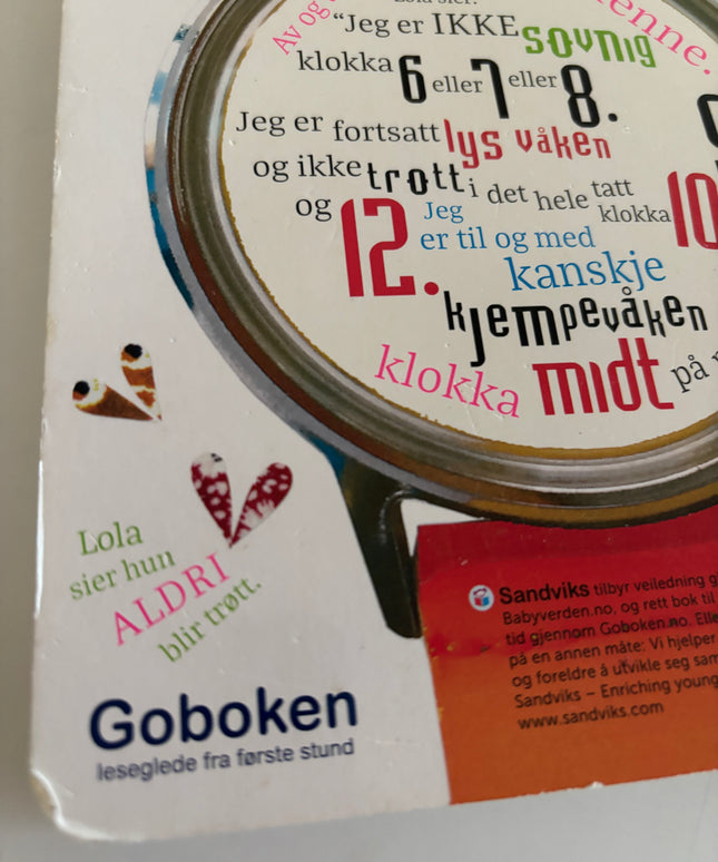 Jeg er ikke trøtt og jeg vil ikke legge meg