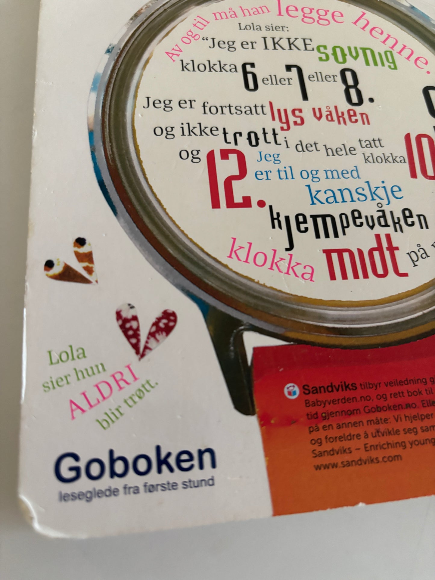 Jeg er ikke trøtt og jeg vil ikke legge meg