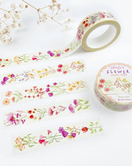 Washi Tape | Lovely Flower