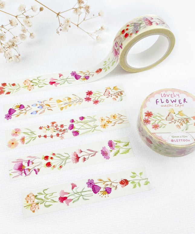 Washi Tape | Lovely Flower