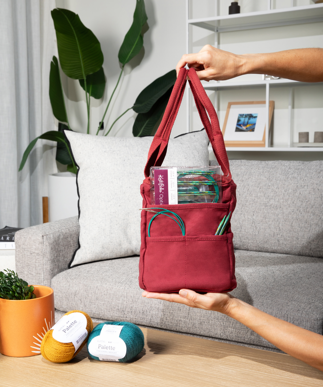Forhåndsbestilling | Soolla Studio Artist Bag | Coffee Bean | Hobbyveske | Veske for Kreative Prosjekter