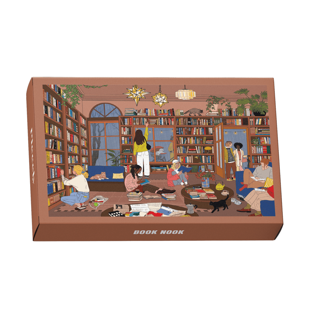 Book Nook Mini Puslespill, 99 Brikker