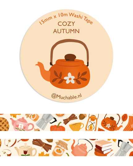 Washitape | Cute Autumn Cozy Days