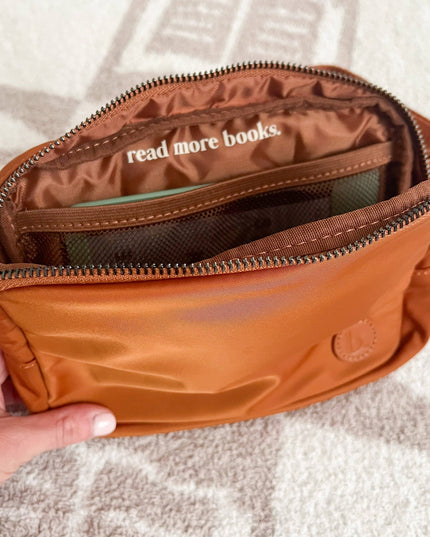 The Bookish Belt Bag: Bows/Books/Flowers