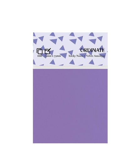 Velvet Amethyst Palette Collection Sticky Notes 75mm/100 ark