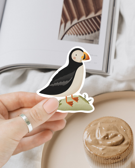 Vinyl Klistremerke | Puffin Island
