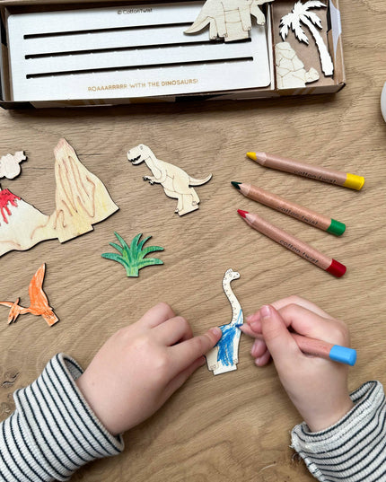 Lag Din Egen Dinosaurverden | DIY Dinosaur Hobbysett For Barn