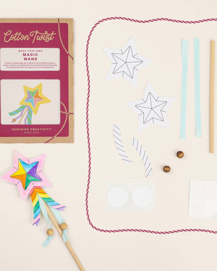 Lag Din Egen Tryllestav | DIY Hobbysett For Barn