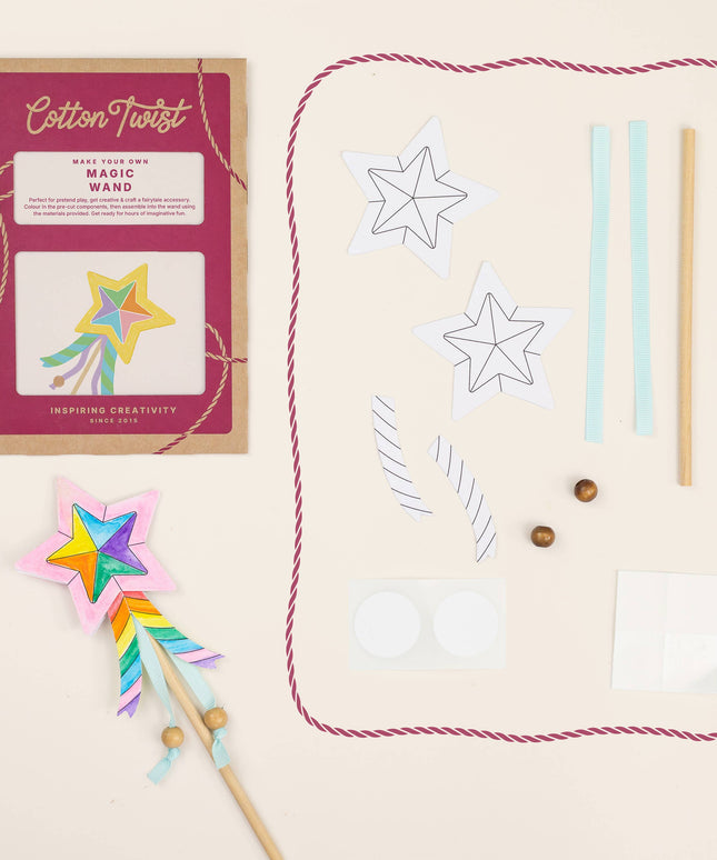 Lag Din Egen Tryllestav | DIY Hobbysett For Barn