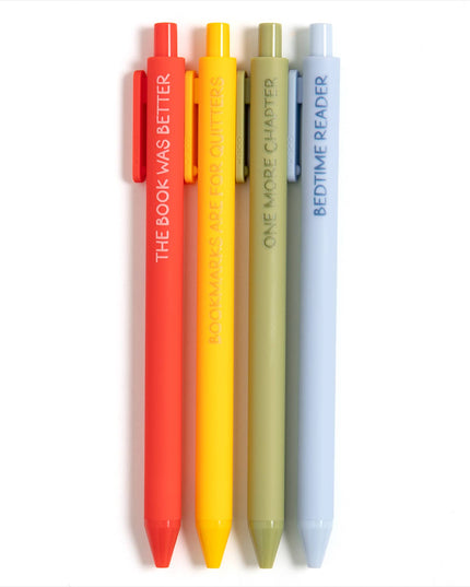 The Book Was Better Pen Set