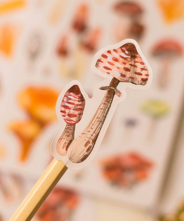 Klistremerkeark | Mushrooms