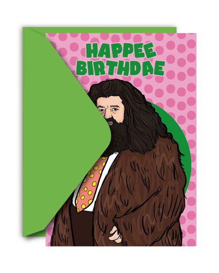 Happee Birthdae | A6 Kort | Bursdagskort