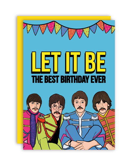 Let It Be The Best Birthday | A6 Kort | Bursdagskort