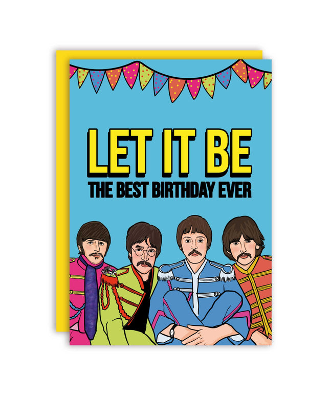 Let It Be The Best Birthday | A6 Kort | Bursdagskort