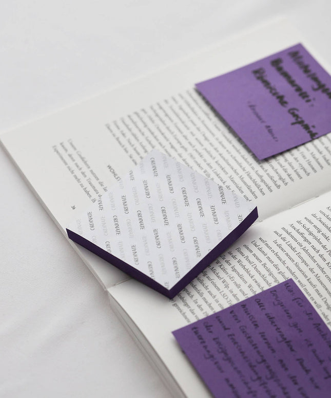 Velvet Amethyst Palette Collection Sticky Notes 75mm/100 ark