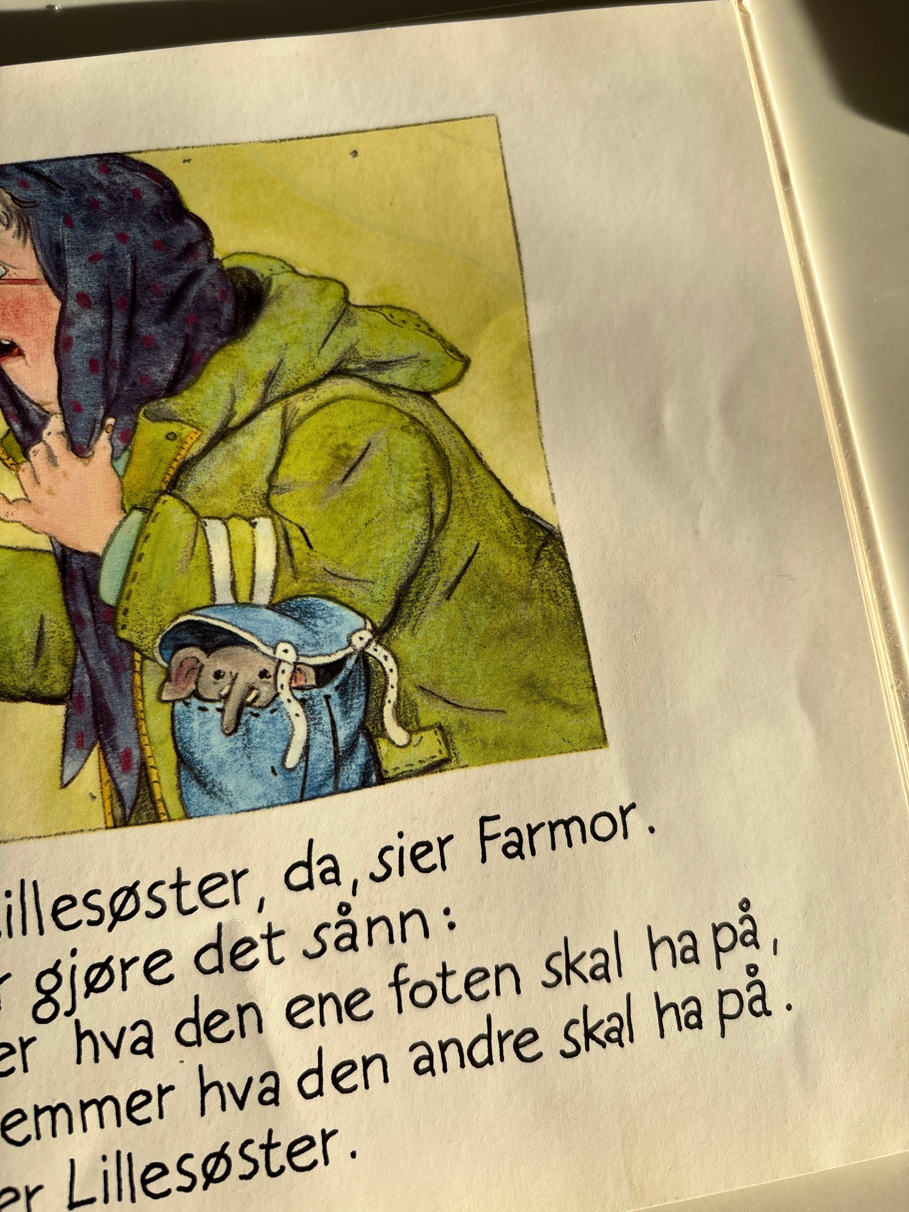 Grossmann, Kari: Lillesøster går til barnehagen