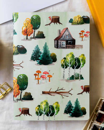 Notatbok | Cottage in the Woods | A5