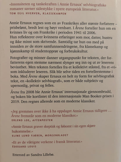 Ernaux, Annie: Årene