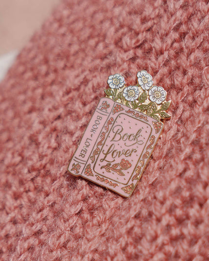 Book Lover Pin
