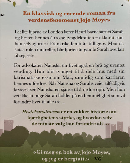 Moyes, Jojo: Hestekunstneren