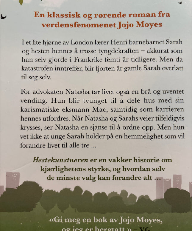 Moyes, Jojo: Hestekunstneren
