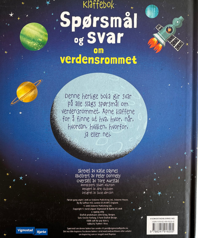 Daynes, Katie: Spørsmål og svar om verdensrommet