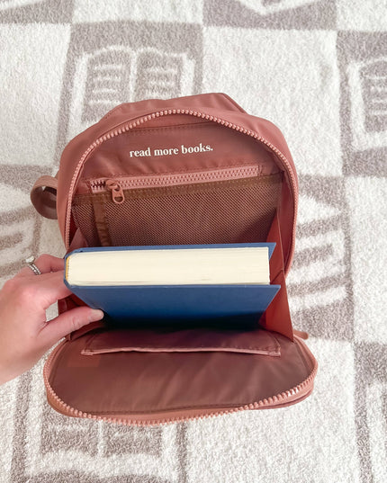 The Bookish Crossbody: Cinnamon