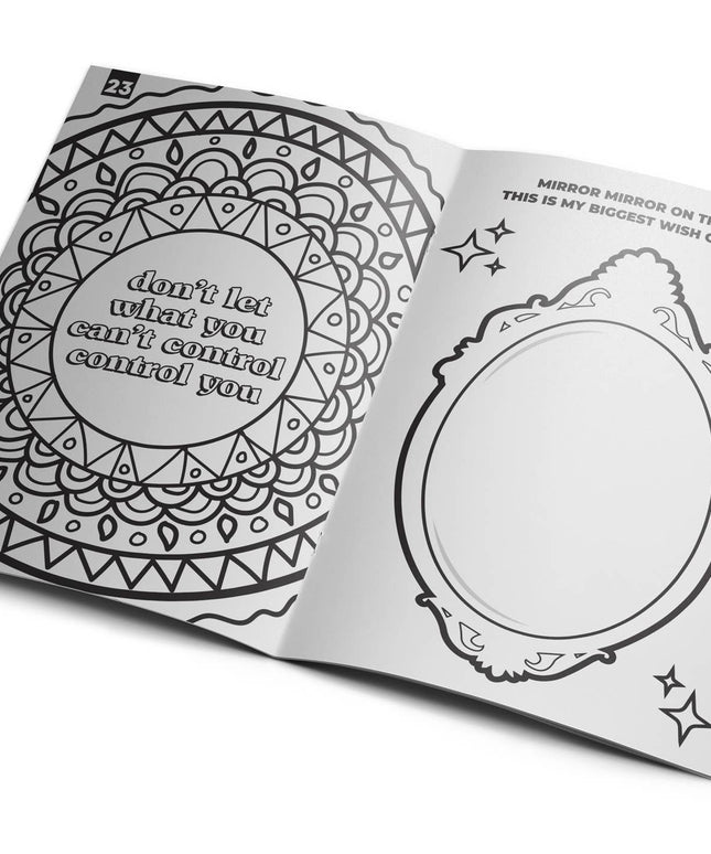 Self-Care Coloring Activity Book