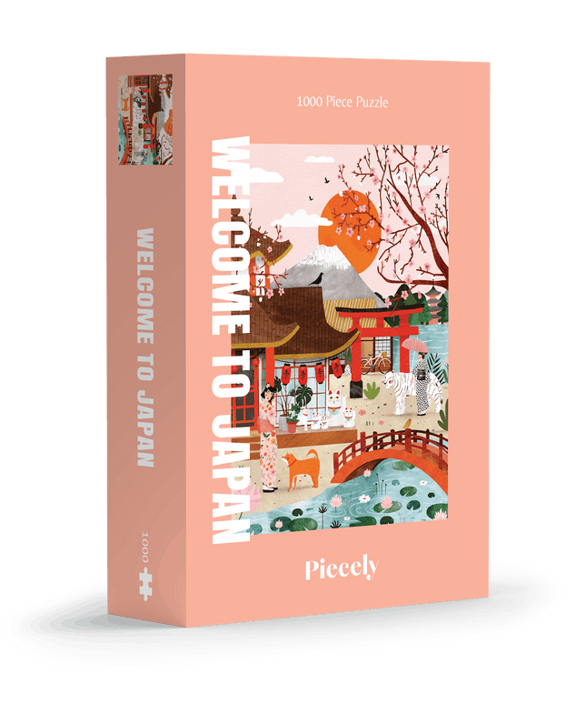 Puslespill | Welcome to Japan | 1000 Brikker