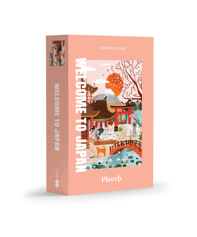 Puslespill | Welcome to Japan | 1000 Brikker
