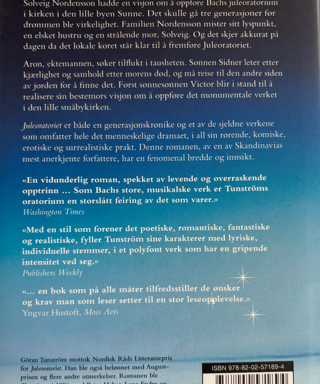Tunstrøm, Gøran: Juleoratoriet