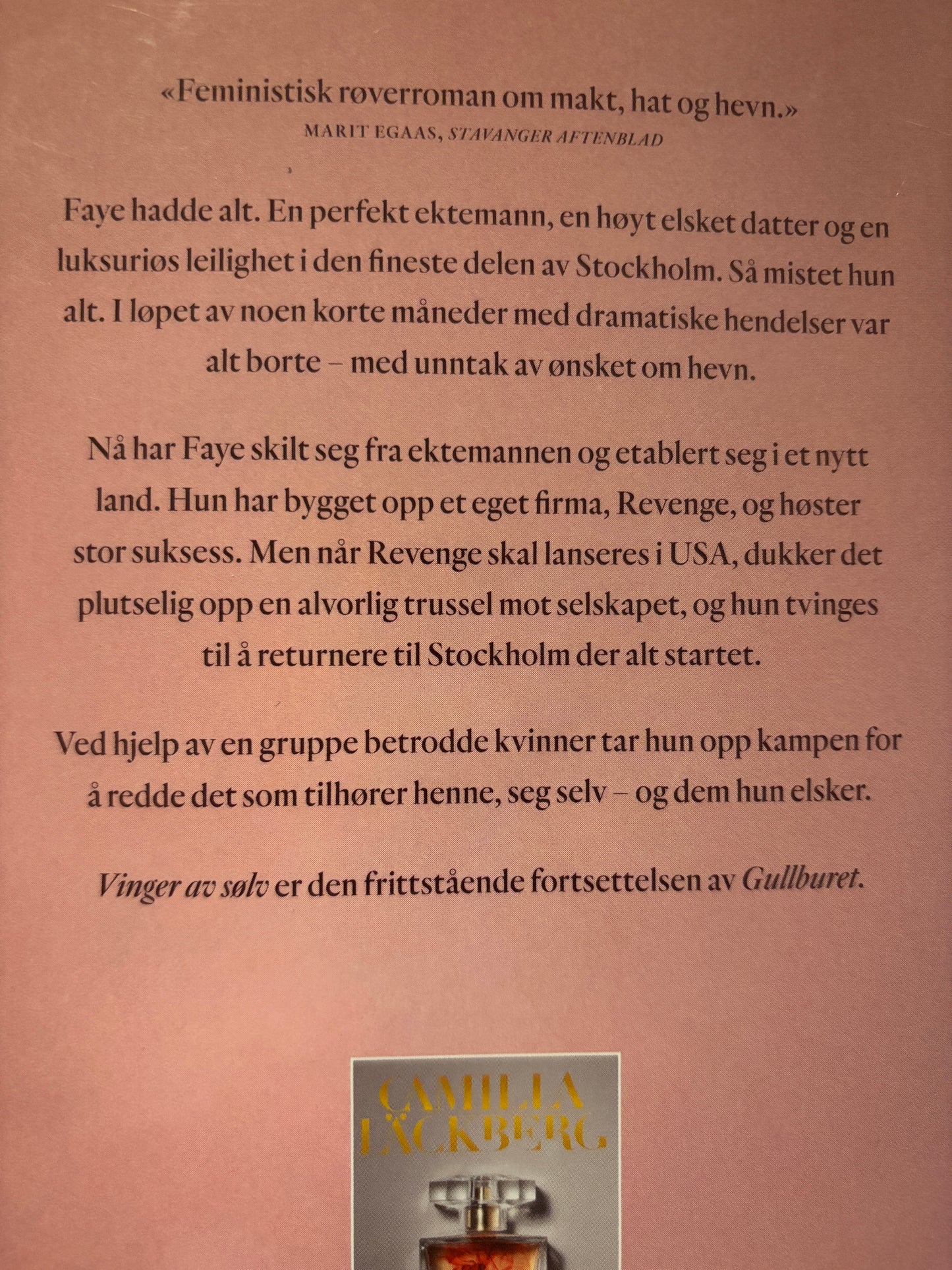 Lackberg, Camilla: Vinger av sølv