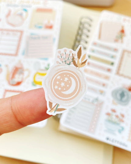 Klistremerkeark | Bullet Journal Essentials: Flower