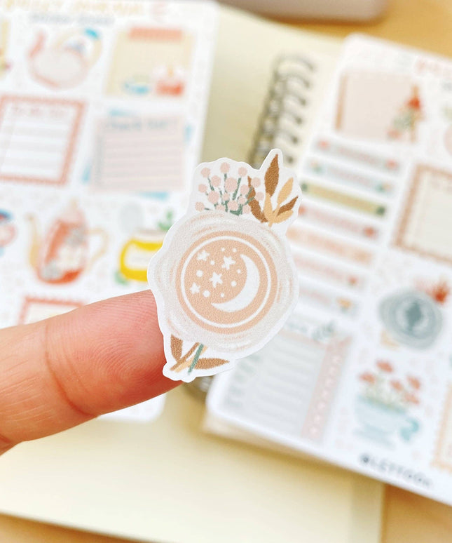 Klistremerkeark | Bullet Journal Essentials: Flower